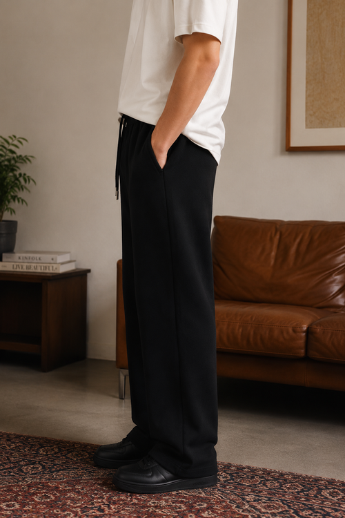 TERRY COTTON SWEATPANTS [260 GSM] [LOOSE FIT] - (2 Colours)