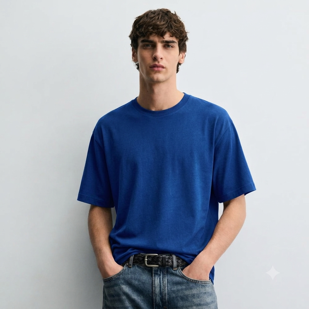 SUPER COMBED COTTON OVERSIZED TEE (10 Colours) [240 GSM, 100% COTTON]